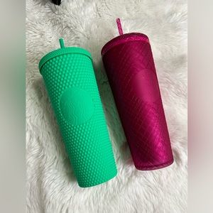 Starbucks cups